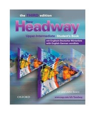 NEW HEADWAY UP INT 3E STUDENT BOOK WITH GERMAN WORDLIST