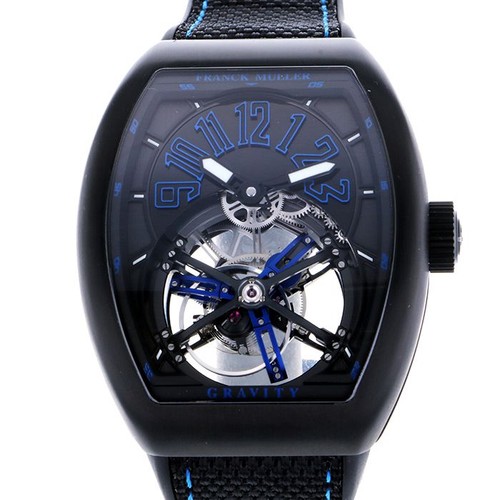 FRANCK MULLER Vanguard V45T GRAVITY CSTTNRBRBL Hand-rolled Black