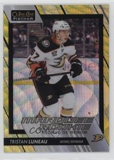 2023 O-Pee-Chee Platinum Marquee Rookies Neon Yellow Surge Tristan Luneau 1j1e