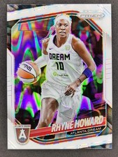 2025 Panini WNBA Prizm RHYNE HOWARD White Seismic Prizm #11 Atlanta Dream