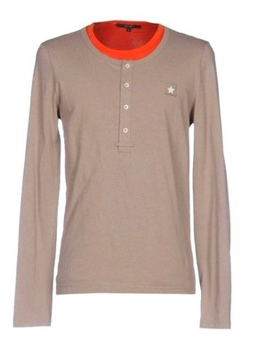 $800+ Gucci Double-Layer Long-Sleeve Men's Star T-Shirt Made in Italy New PICS!