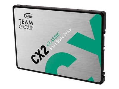 Team Group CX2 SSD 256GB Internal 2.5'' (6.4cm) SATA 6Gb/s Green T253X6256G0C101
