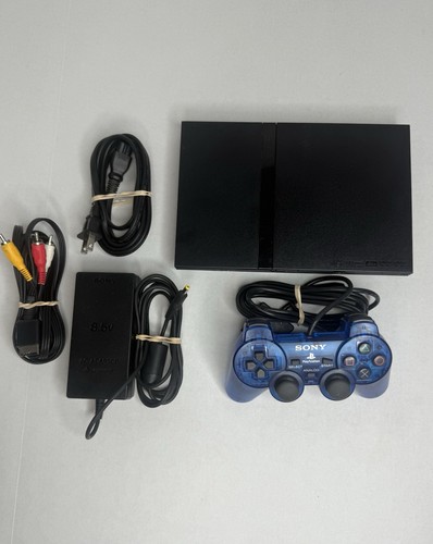 Sony PlayStation 2 Slim Console - Noir (SCPH-77004) - Fonctionne