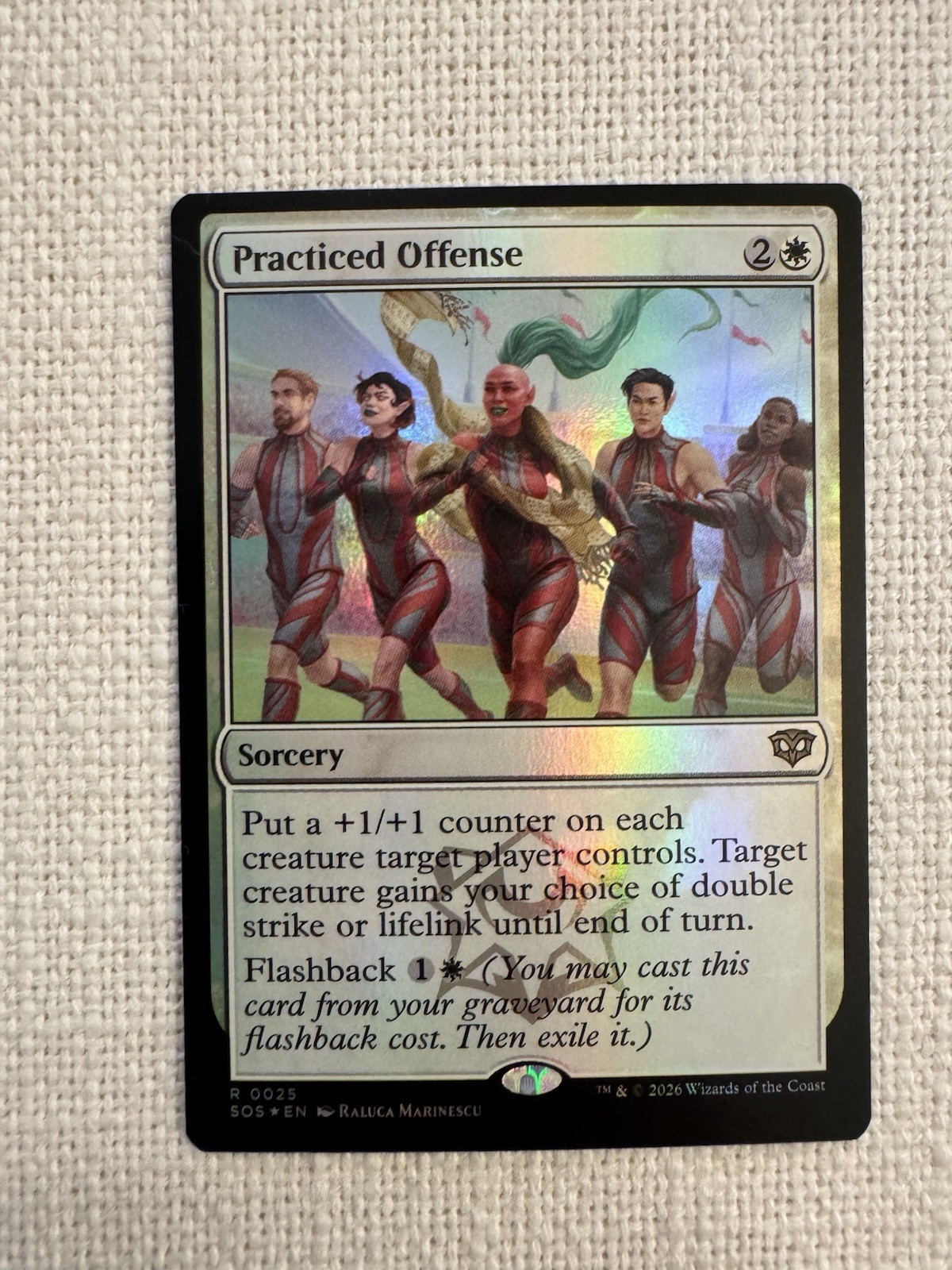 Practiced Offense - Foil R0025 MTG Secrets of Strixhaven NM