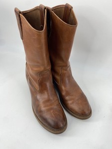 Sears Knapp 86022 Mens Leather Work Boots Brown Lug Sole 9.5 D VTG heritage Knapp Work Boots | eBay main image 4