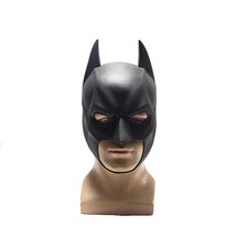 Cosplay Mask Halloween Batman The Dark Knight Soft Party Helmet Props
