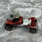 Hot Wheels Redline 1969 Red Baron Diecast HK Red / Black Interior Vintage Mattel