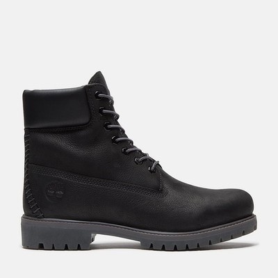 Timberland Herren Road Trip Premium 6-Inch Wasserdicht Stiefel Leder Schuhe Schwarz