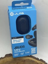 JLab JBuds Mini True Wireless Bluetooth Earbuds Headphones - Black New