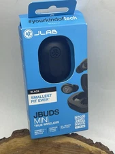 JLab JBuds Mini True Wireless Bluetooth Earbuds Headphones - Black New
