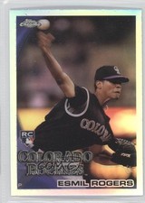 2010 Topps Chrome Refractor Esmil Rogers #183 0c4