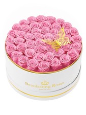 Preserved Roses Forever Flowers Real Roses in a Box Mother's Day Birthday Flo...