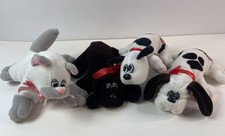 Vintage Tonka 1985 Pound Puppies Kitties Mini 8" Stuffed Dog Plush Toy Animals 4