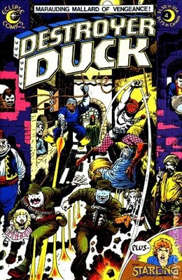 Destroyer Duck #4 VF/NM 9.0 1983 Stock Image