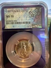 1997 $10 Gold American Eagle MS70
