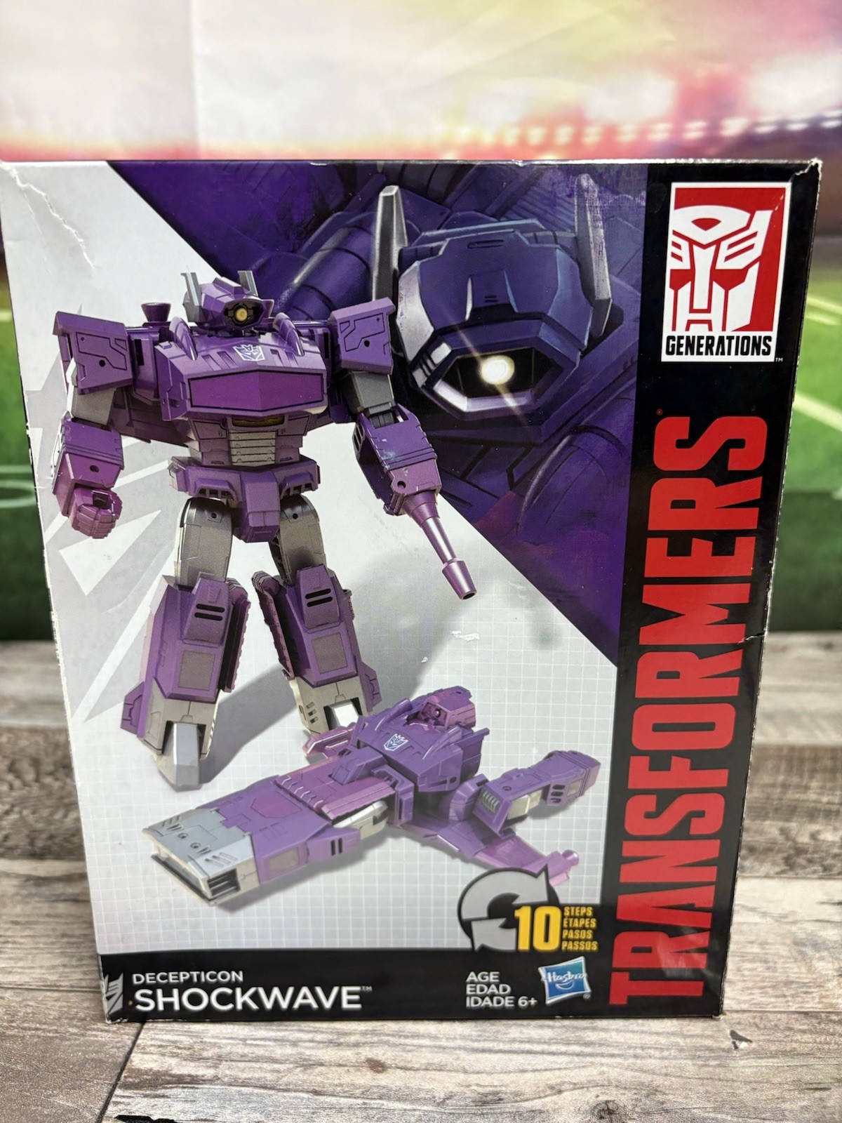 Transformers Generations DECEPTICON SHOCKWAVE Action Figure 7" NEW 2018
