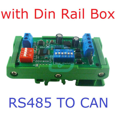 CAN to RS485 RS232 RS422 CANBUS Serial Protocol Data Transmission Module DC12V