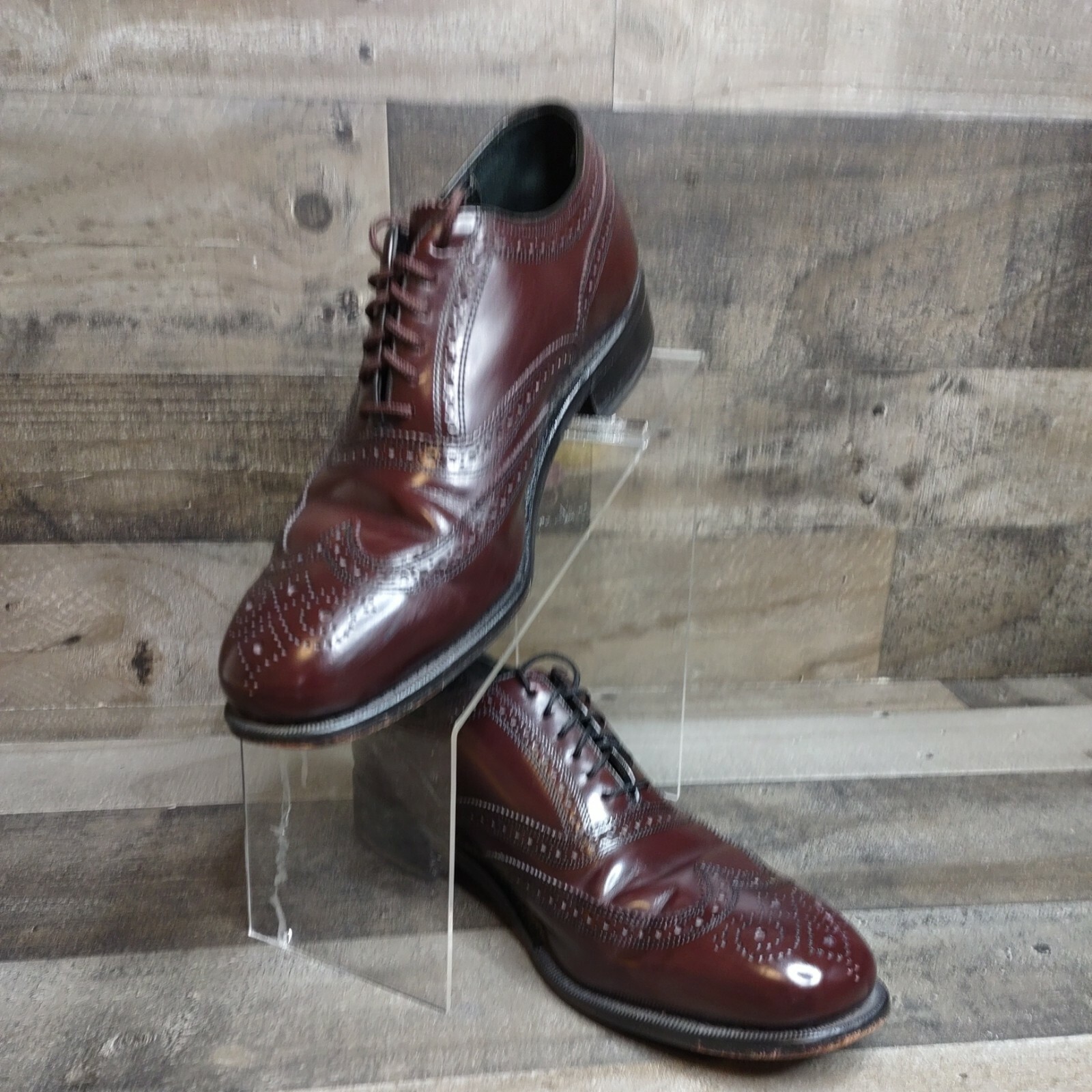 Mens Florsheim Lexington Wing Tip Shoes 