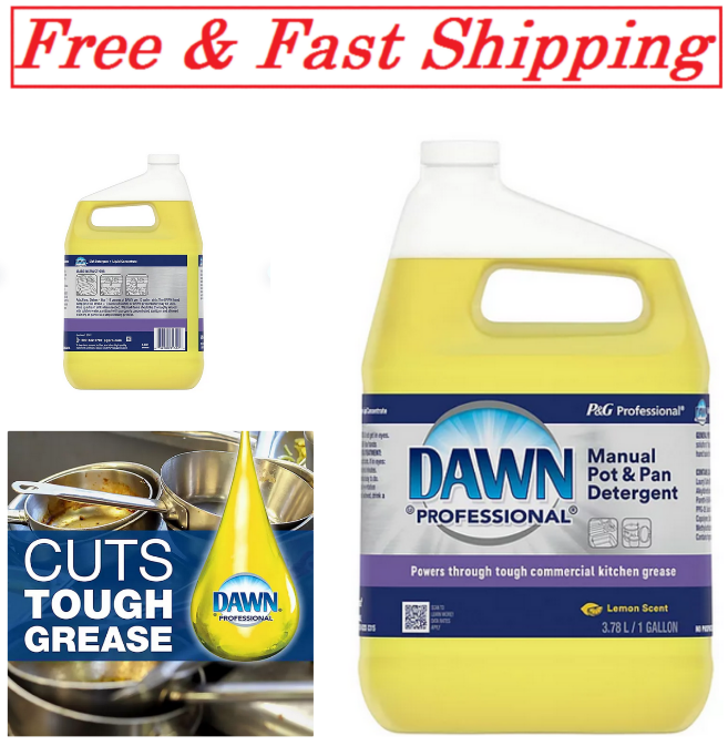 Dawn Professional Dish Detergent Lemon, 1 gal. Best Price eBay