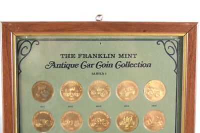 Franklin Mint Antique Car Coin Collection Series 1 Framed | eBay