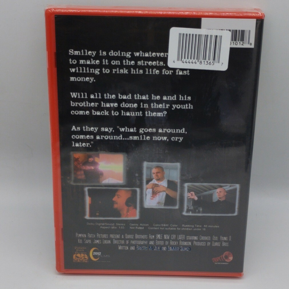 Smile Now Cry Later DVD 2000 New Sealed 39414570175| eBay