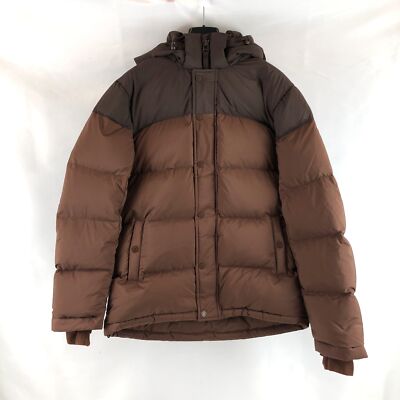 Veste matelassée Super World Super Puff duvet d'oie en café/cognac