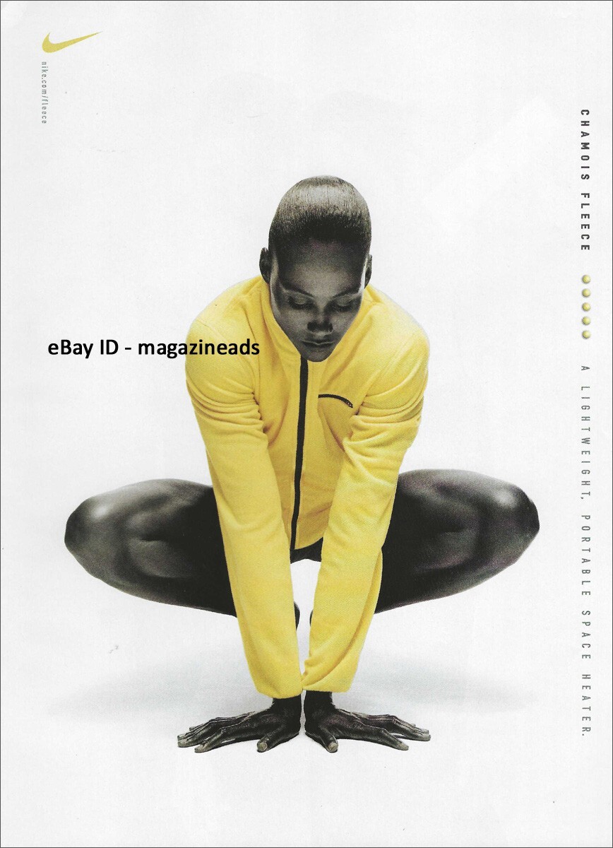 vintage NIKE 1-Page Magazine PRINT AD Fall 1999 MARION JONES in