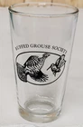 Vintage Federal Sportsman RUFFED GROUSE SOCIETY Art Highball Glass 5 3/4" Tall