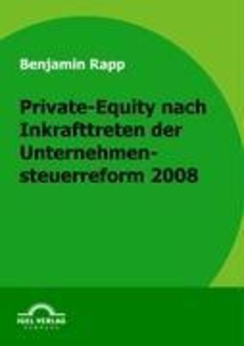 Thumbnail - Benjamin Rapp | Private-equity Nach Inkrafttreten Der