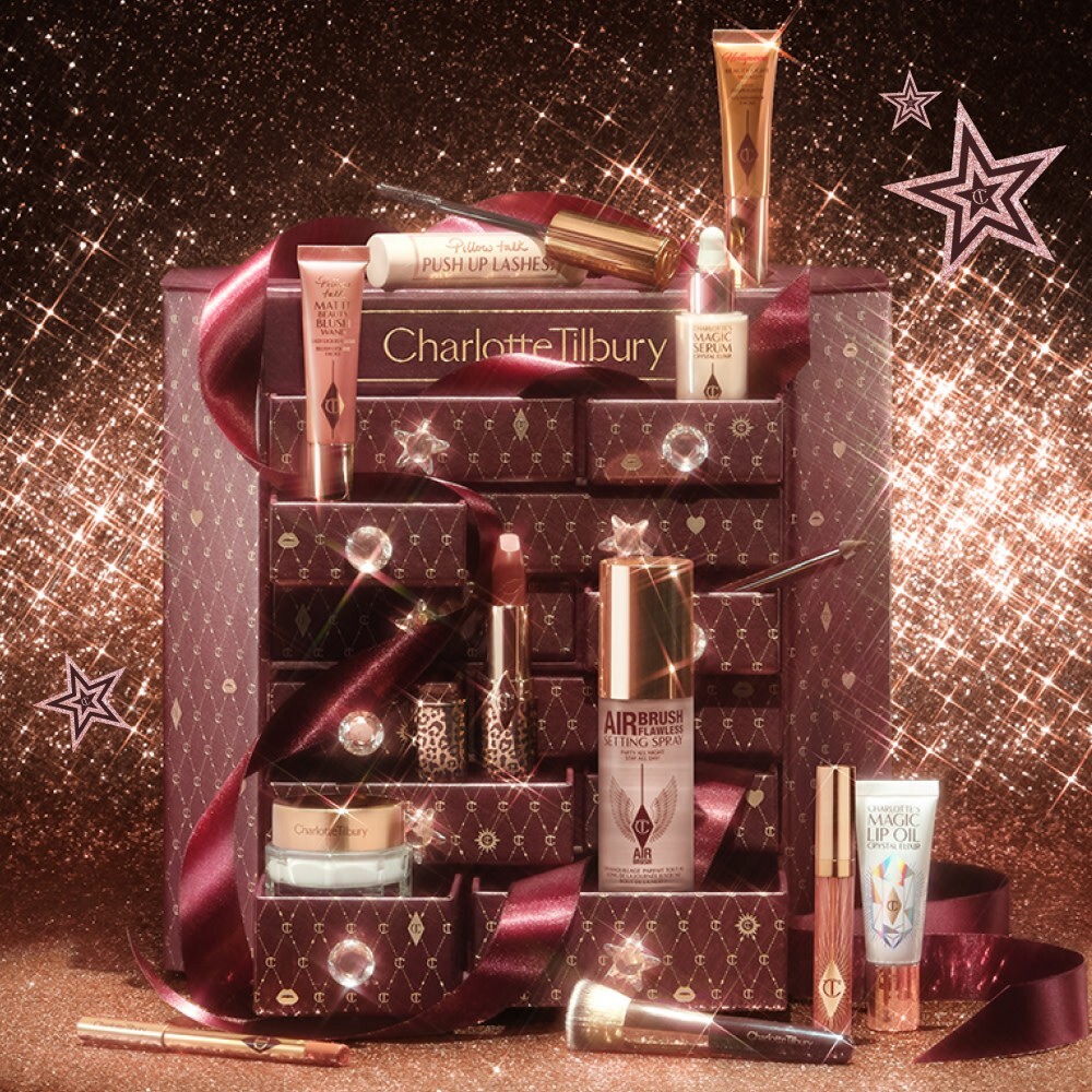 Charlotte tilbury's lucky chest of Beauty Chrismas Advent calendar 2023
