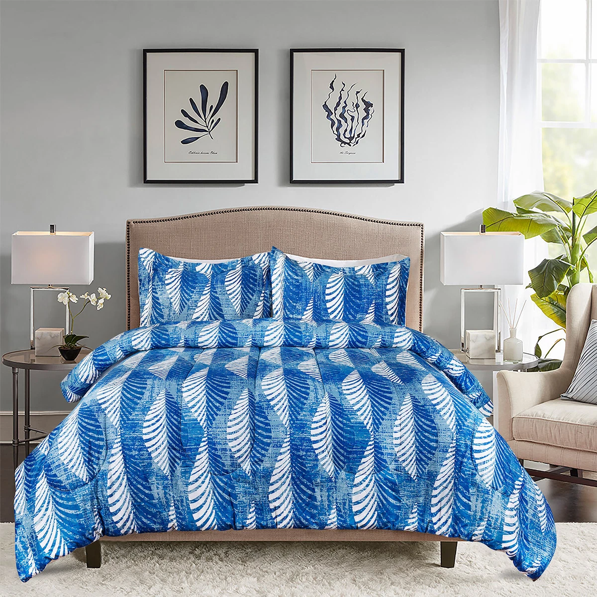1 comforter 2 deals shams