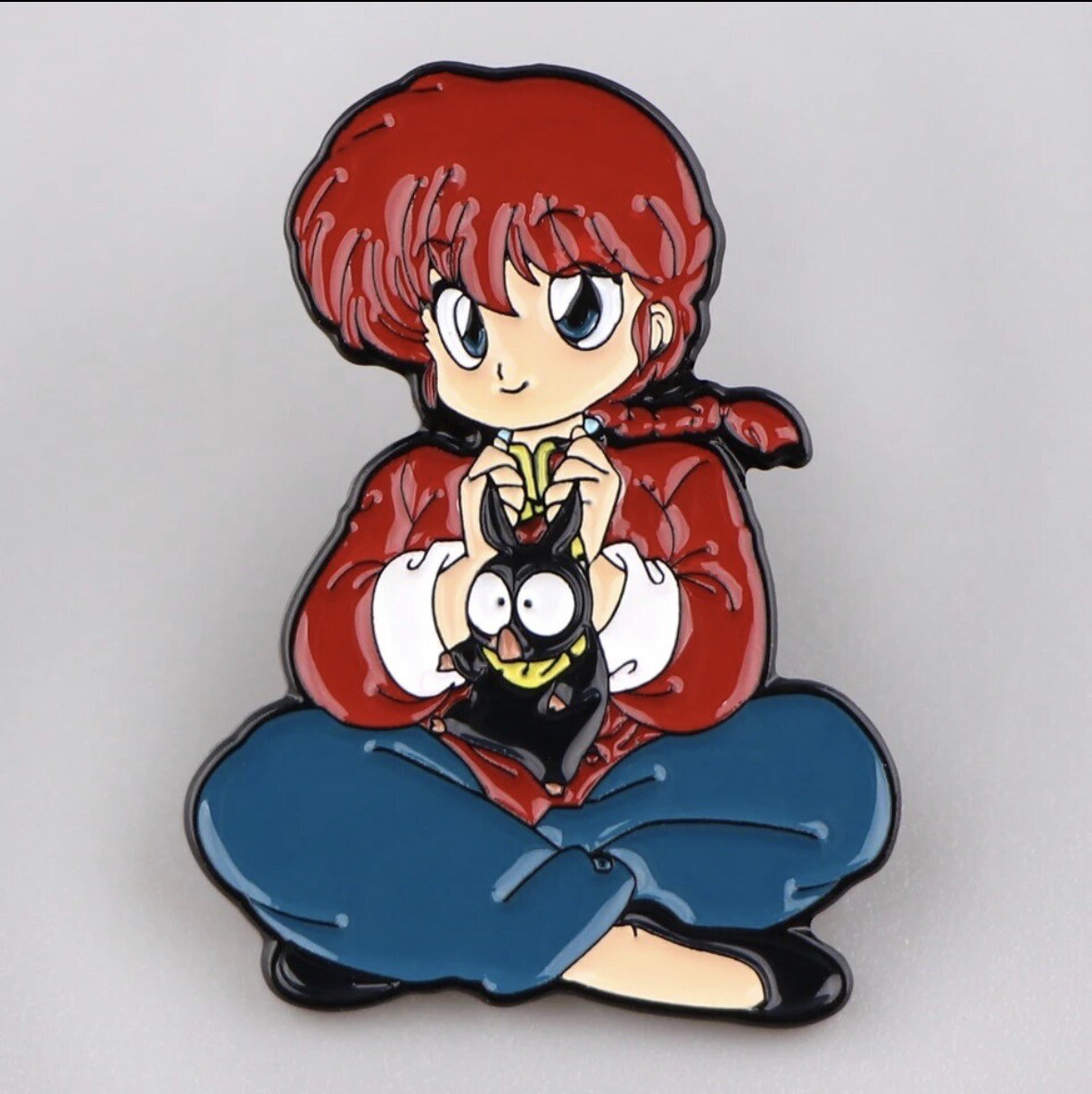 Ranma 1/2 Ranma Saotome And Pchan Enamel Pin Anime Manga | eBay