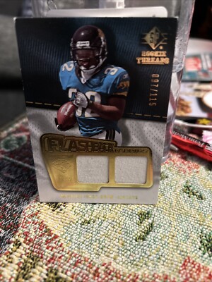 2008 SP Rookie Threads Gold Flashback Fabrics #FFMJ Maurice Jones-Drew  /115 GEM