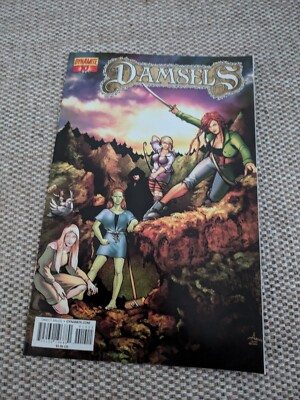 DAMSELS - Vol. 1  No 10 (2013) Cover  by ANEKE