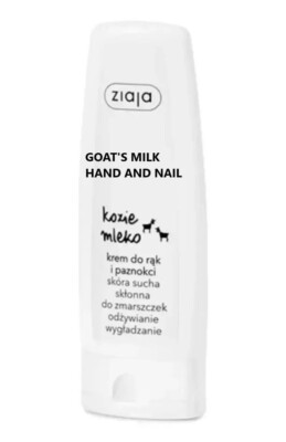 ZIAJA GOAT MILK HAND- UND NAGELCREME ALLE HAUTTYPEN, 80ml