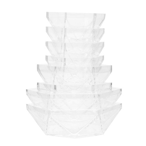 8 Pcs Acrylic Baseball Holder Baseball Holder Stand Crystal Art Stand