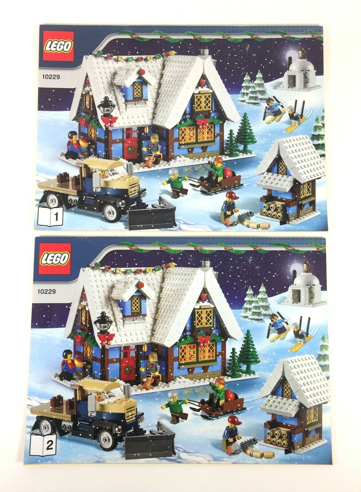 lego winter village cottage 10229