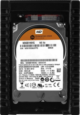 Hard Drive WD Xe WD6001HKHG 600GB 10000RPM 32MB CACHE SAS-2 3.5'' Inch