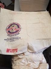 Vintage Bemis Mother's Best Flour Sack 41" x 36" (V)