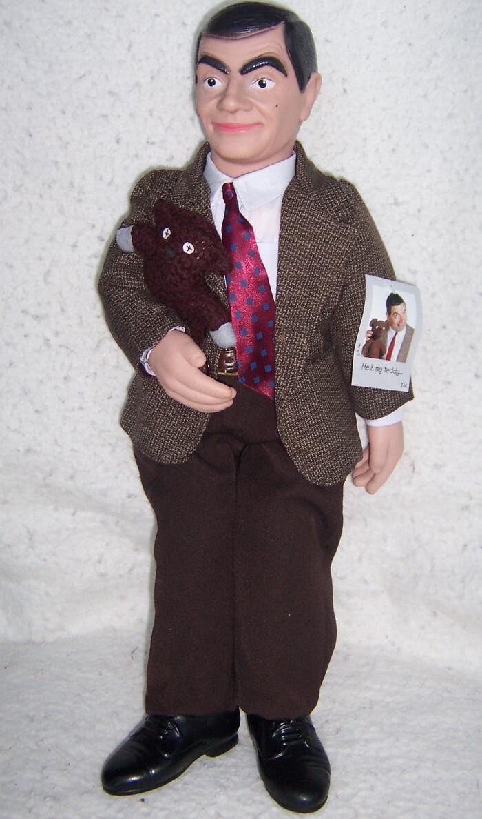 1997 Official Mr. Bean Doll Figure 20” with Teddy Bear. New! | eBay