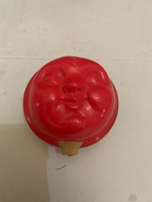 Vintage 1930's Celluloid Baby Rattle Baby Face Pink and Off White