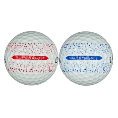 Callaway Supersoft Splatter 360 AAAAA Mint 50 Used Golf Balls 5A