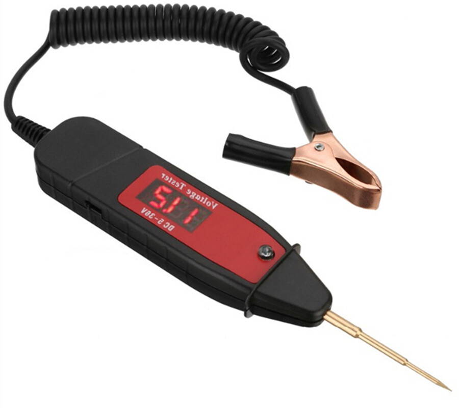 Digital Power Circuit LCD Tester Test Light Car Testing Tool Voltage Probe Pen