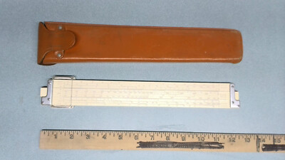 VTG RARE 1947 K&E Slide Rule 4081-3 LOG LOG DUPLEX DECITRIG KEUFFEL & KESSER CO.