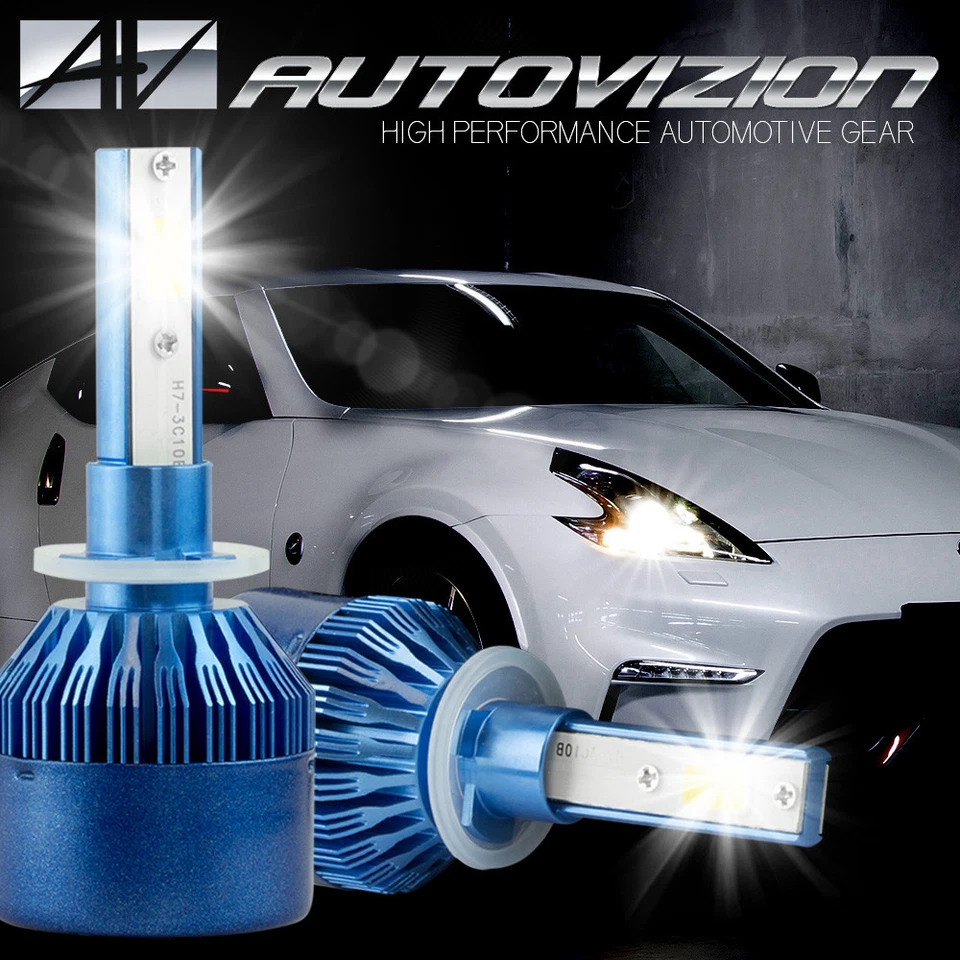 AUTOVIZION LED HID Foglight Conversion kit 885 6000K for 1993-1994 GMC Safari - Image 2 of 4