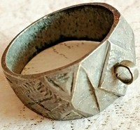 EXTREMELY ANCIENT SILVERED RING ROMAN RARE LEGIONARY ARTIFACT AUTHENTIC