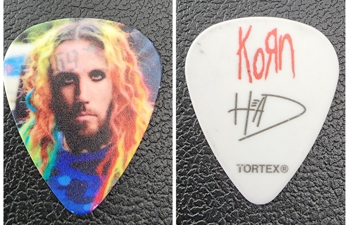 korn ピック 2020 Tour Korn Brian HEAD Welch TEKASHI 69 6IX9INE Guitar Pick (x1