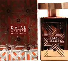 KAJAL HOMME II EAU DE PARFUM SPRAY FOR MEN 3.4 Oz / 100 ml BRAND NEW ITEM!!!