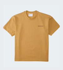 Adidas x Humanrace Pharrell Williams Unisex Gold Beige Basics Tee HG1805