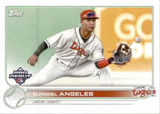 2022 Topps Pro Debut Euribiel Angeles - Lansing Lugnuts PD-50
